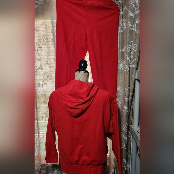 Attitudes by Susie Wyninger Vintage 80s  zip hoodie lined,+ pull up pants size 4 - Picture 10 of 12